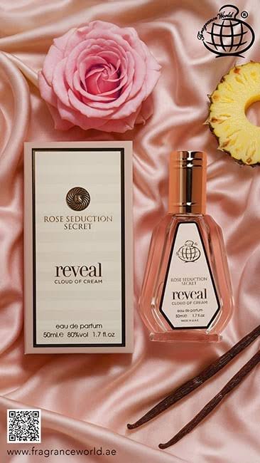 ادکلن جیبی فراگرنس ورد مدل Rose Seduction Secret Reveal