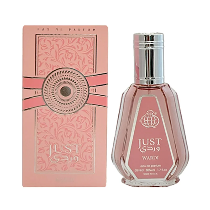 عطر ادکلن جیبی فراگرنس ورد مدل جاست وردی(رایحه یارا صورتی)