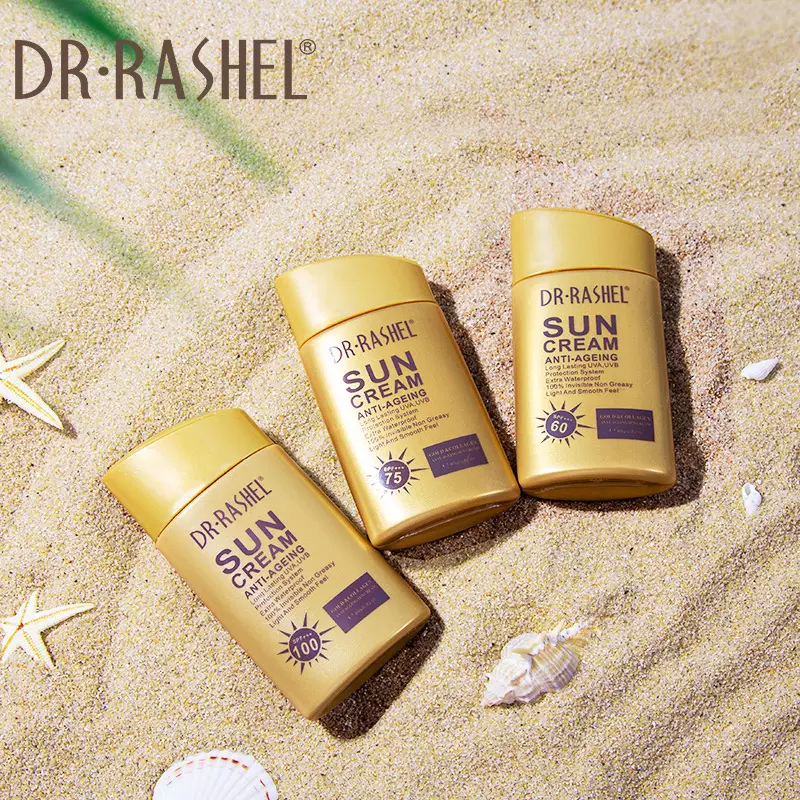 کرم ضد آفتاب دکتر راشل مدل anti – aging وزن 80 گرم