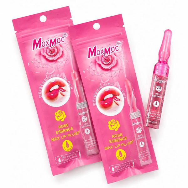 حجم دهنده لب با رایحه گل رز Mox Mac